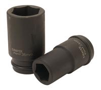 Draper Expert 71883 24mm 1.9cm Entrada Cuadrada 6 Punto Vaso Tuerca