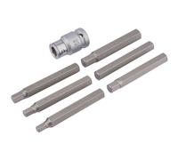 Draper Expert 83564 6mm-12mm Hexagonal Poco Juego Y Soporte 1.3cm Sq. Dr. (7