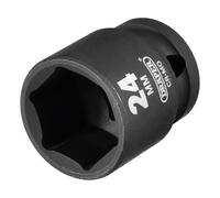 Draper Expert De 24mm 1.3cmD Toma Impacto 6 Punto Estándar Largo Hola-Torq 28545