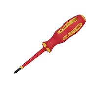 Draper Expert Ergo Plus Aislado VDE, PZ1 X 80 Mm Tipo Pozidriv Destornillador
