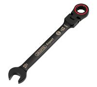 Draper Experto 12mm Métrico Cabeza Flexible Carraca Llaves Combinadas Negro