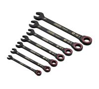 Draper Experto Hi-Torqmetric Carraca Llaves Combinadas Juego Negro 7 Pieza 03895