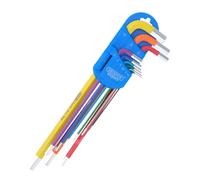 Draper Experto Métrico Extra Largo Brazo Hex Llave Set Color Codificado 9 Piezas