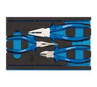 Draper Experto Resistente Alicates Set En 1/4 Cajón Eva Insert Bandeja 3 Piezas