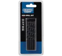 Draper H29MC Expert HSS - Juego de brocas (10 unidades), azul, H29MC
