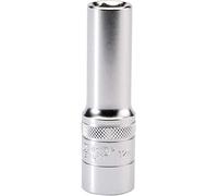 Draper HT-MM/MS 1/2 "Square Drive 6 Punto Metric profundo Socket (12 mm), color azul