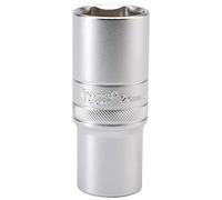 Draper HT-MM/MS 1/2 "Square Drive 6 Punto Metric profundo Socket (24 mm), color azul