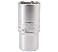 Draper HT-MM/MS 1/2 "Square Drive 6 Punto Metric profundo Socket (27 mm), color azul