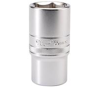 Draper HT-MM/MS 1/2 "Square Drive 6 Punto Metric profundo Socket (30 mm), color azul