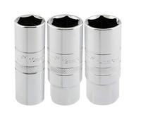 Draper Juego de llaves para bujías HT-PLUG/3 1/2" SQ DR 3 piezas gris