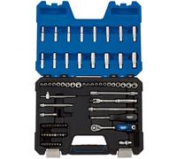 Draper Imperial Métricas Enchufe Juego 0.6cmD 75 Piezas Deep & Estándar 6 Punto