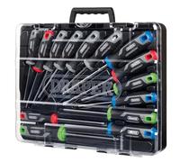Draper Juego de 14 destornilladores de agarre suave con Draper TX-Star® - 13437 - puntas magnéticas, cuchillas CRV