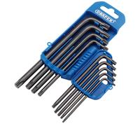 Draper Juego de 9 teclas Torx® macho largas