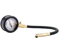 Draper Medidor de presión de neumáticos con Manguera Flexible | Medidor de Lectura Dual de Mano | Medidor de presión de neumáticos de Coche | 69924, Azul