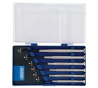 Draper PS1104 F Set de destornilladores de precisión, azul, juego de 6 piezas