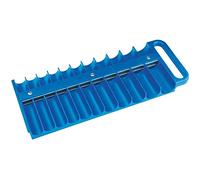 Draper ST22 - Bandeja magnética para llaves para 22 enchufes, Azul, 1/2-inch