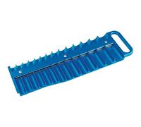 Draper ST28 - Bandeja magnética para llaves para 28 sockets, azul, 3/8 "
