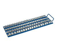 Draper st80b toma Barra de retención Carrier, azul, 1/4/3/8/1/2-inch cuadrada