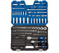 Draper stk149 N/SG 1/4 ", 3/8" y 1/2 SQ. DR. Llaves de vaso y puntas de destornillador (149 piezas), color azul