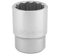 Draper - T-MM/B 3/4 "Square Drive 12 Punto Socket (30 mm), color azul