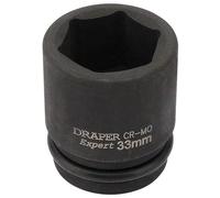 Draper Tools - 411-MM - Llave de vaso métrica (tamaño: 33mm)