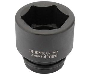 Draper Tools - 411-MM - Llave de vaso métrica (tamaño: 41mm)