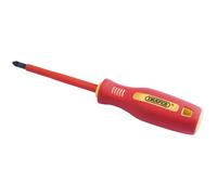 Draper Totalmente Aislado Agarre Suave Cruz Ranura Screwdriver No.2 X 100mm