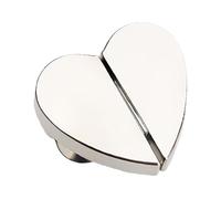 Drapery Closure Magnets - Heart Shaped Curtain Buckle for Light Blocking | Double Sided Decorative Fastener with Removable Grip Design Supporting Indoor, Outdoor Patios, Tablecloth Holding