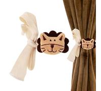Drapery Tiebacks - Plush Animals Draper Tieback, Cute Cartoon Animal Drapery Ties, Decorative Plush Rope Holdbacks | For Window Bedroom Living Room Home Decor