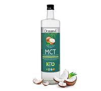 DRASANVI Aceite MCT Coco | 70 % Ácido Caprílico C8 30 Ácido Cáprico C10 | Rápida fuente de energía de fácil absorción | Ayuda en la pérdida de peso | Saciante | 1000 ml |Sin sabor