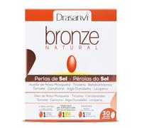 DRASANVI Acelerador de bronceado | Betacarotenos | Protege la Piel de Rayos UVA y Previene el Envejecimiento|Rosa de Mosqueta,Tomate, Zanahoria y Alga Dunaliella, Vitamina E, Licopeno, Luteína|30dias