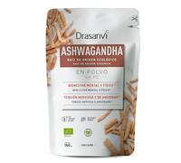 Drasanvi Ashwagandha en Polvo BIO 150 g | Adaptógeno Natural para Estrés y Ansiedad | Withania somnifera | Ginseng Indio Adaptógeno | Estrés, Ansiedad y Sueño | Vegano, Sin Gluten