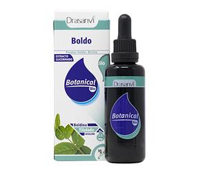DRASANVI BOTANICAL BIO BOLDO CERTIFICADO BIO - Ayuda a la salud del hígado, gracias a sus propiedades hepatoprotectoras - VEGANO - SIN GLUTEN - 50ml