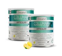 Drasanvi Collmar Articular Limón 280 g x2 | Colágeno Marino Hidrolizado con Glucosamina, Condroitina y MSM | Fórmula Especial para Articulaciones | Pack 2 Unidades