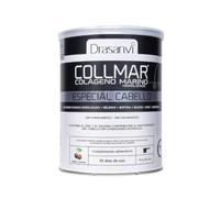 Drasanvi Collmar Cabello Cereza 350g | Colágeno Marino Hidrolizado 5000mg + Queratina + Biotina + Zinc + Silicio | Mantenimiento del Cabello Fino y Débil | 35 Días de Suministro