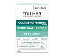 Drasanvi COLLMAR Colageno Marino con Acido Hialuronico Capsulas | Colageno y Acido Hialurónico + Vitamina B3 | 60 Comprimidos