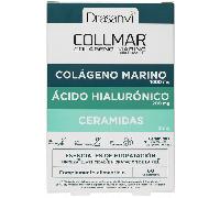 Drasanvi COLLMAR Colageno Marino con Acido Hialuronico Capsulas | Colageno y Acido Hialurónico + Vitamina B3 | 60 Comprimidos