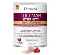 Drasanvi Collmar Eternity | Colágeno Marino Tripéptido en Polvo | Frambuesa | Colageno Antiedad para Piel, Cabello y Uñas más Fuertes | Con Glutatión, Resveratrol y CoQ10 | Biotina 5000 mcg y Vitamina C