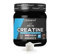 Drasanvi Creatina Monohidratada 200 Mesh 300g | Sport Live | 88 Servicios | Creatina Micronizada en Polvo | Sabor Neutro | Vegana | Alta Pureza | Mejora Rendimiento Físico Alta Intensidad | Sin Azúcar