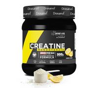 Drasanvi Creatina Monohidratada 300g Sabor Limón | Sport Live | 88 Servicios | 3g Creatina Pura por Dosis | Creatina Micronizada en Polvo | Alta Pureza | 0% Azúcar