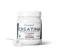 Drasanvi Creatina Monohidratada en Polvo 300 gr | 100% Creatina Pura Micronizada 200 MESH | 3g por Ración | Vitalidad Física, Energía Muscular, Concentración | Sin aditivos, Vegana | Sabor Neutro