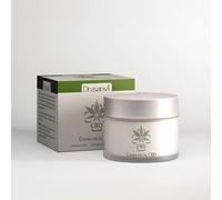 DRASANVI CREMA FACIAL CBD SPF-15 - CBD + Aceite de cáñamo + Manteca de karité + Ácido hialurónico + Bakuchiol - Protectora, hidratante y calmante - 50ml