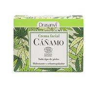 DRASANVI CREMA FACIAL DE CÁÑAMO CERTIFICADO ECOCERT BIO - Cáñamo + Aloe Vera + Aceite de argán - Pieles secas y maduras - VEGANO - 50ml