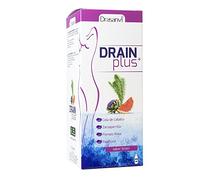 DRASANVI DRAIN PLUS - Cola de Caballo + Zarzaparrilla + Diente de León + Pasiflora + Gayuba - Ayuda a controlar el peso, efecto drenante - 500 ml