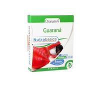 DRASANVI NUTRABASICS GUARANÁ - Ayuda a mantener la VITALIDAD física y mental, muy útil en dietas de adelgazamiento - VEGANO - SIN GLUTEN - 30 cápsulas vegetales