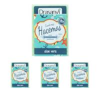 DRASANVI JABÓN ALOE VERA - ANTIINFLAMATORIO - RELAJANTE - Para piel enrojecida - VEGANO - 100g (Paquete de 4)