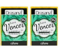 DRASANVI JABÓN DE CÁÑAMO - CALMANTE - RELAJANTE - VEGANO - SIN GLUTEN - 100g (Paquete de 2)