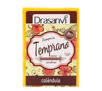 DRASANVI Jabón Natural de Caléndula | Manos, Cuerpo y Cara | Para pieles sensibles, inflamadas, enrojecidas o con eccemas | Efecto calmante l Libre de grasa animal l 100 gr
