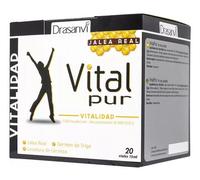 Drasanvi Vitalpur Vitalidad Jalea Real Germen de Trigo Levadura de Cerveza 20 viales x15ml