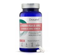 DRASANVI Levadura Roja de Arroz (Monascus purpureus) |2,9 mg de Monocolina K| Contribuye a Mantener los Niveles Normales de Colesterol |Cápsulas Vegetales |30 Cápsulas = 30 Días
